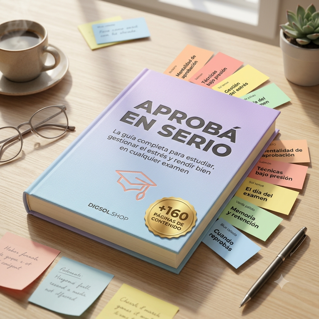 Aprobá en serio — Pack Productividad Digital